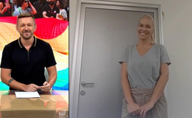 ŠOK! BEKVALČEVA SE U EMISIJU UŽIVO POJAVILA BEZ TRUNKE ŠMINKE: Skupljena kosa i odjeća za svaki dan POGLEDAJTE KAKO IZGLEDA