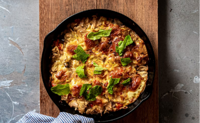 Fritata sa tikvicama i parmezanom