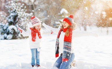 Koristi od igre na otvorenom za djecu zimi