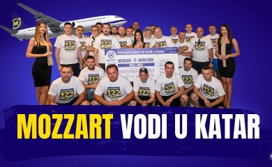 Ostalo malo vremena da se ukrcate u Mozzart avion za Katar