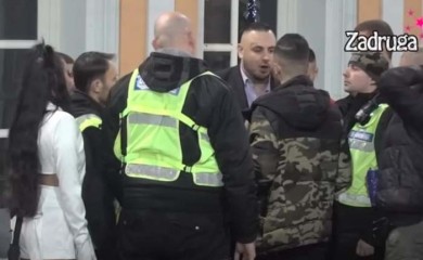 BILAL NASRNUO NA CARA: Obezbjeđenje napravilo živi zid, Maja vrišti