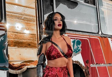 TIJANA MILENTIJEVIĆ DRŽI “BANDITA” U ŠACI: Ukrstila glas sa Rastom