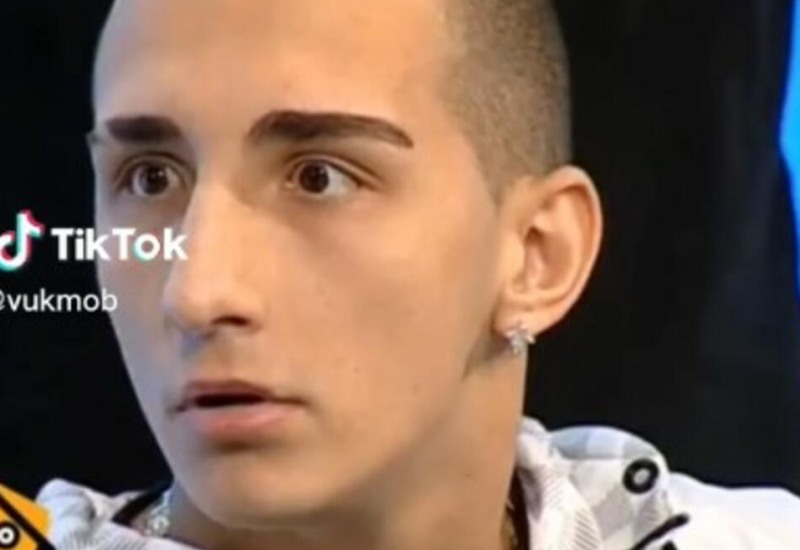 ŠOK SNIMAK VUKA MOBA: Ovo vam je dokaz da se drogiram od rane mladosti