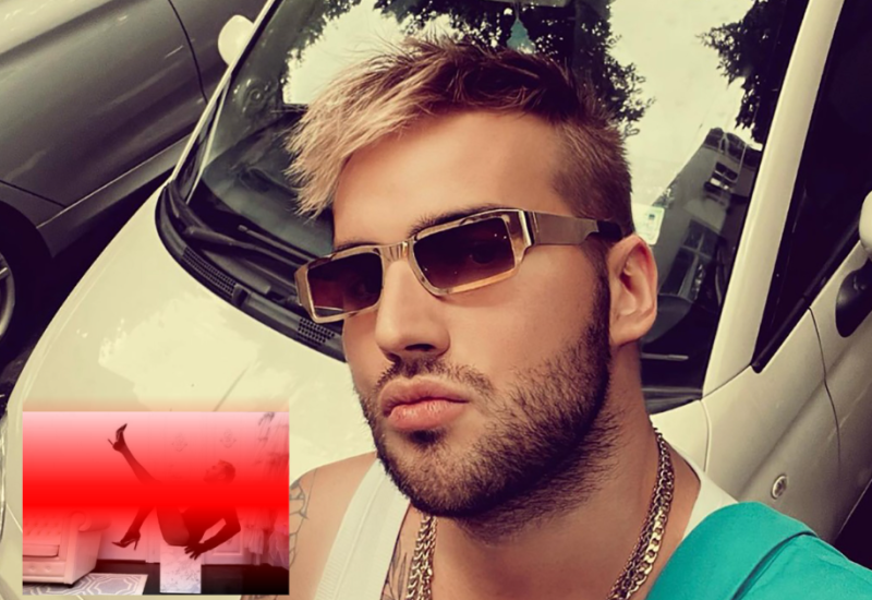 BRENINE SKUPOCJENE ČARAPE NISU SAMO ZA ŽENE: Popularni stilista pozirao u štiklama i u njenim čarapama