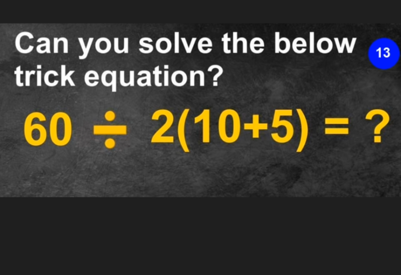 Ovaj vrlo jednostavan zadatak posvađao je ljude, znate li vi rješenje?