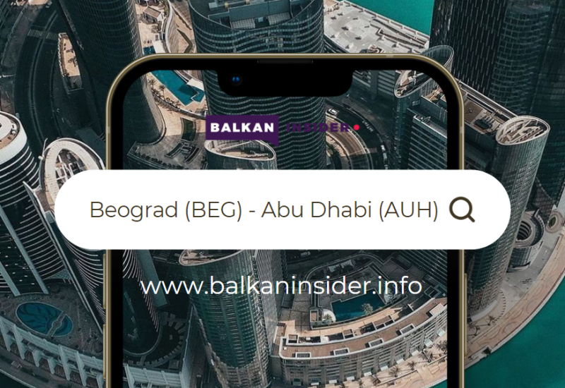 TRIPSIDER VAS VODI: Beograd – Abu Dhabi, povratna karta za 120 evra