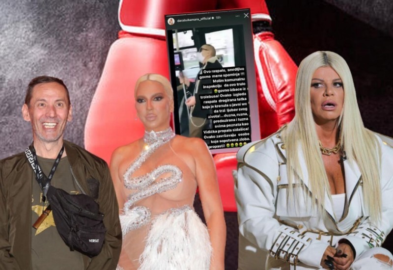 Dara: Vidiću, propala sidašice! Saša: Fejk Radojko, vrati se u kokošinjac! Nisi postojala, Jelena te obukla!