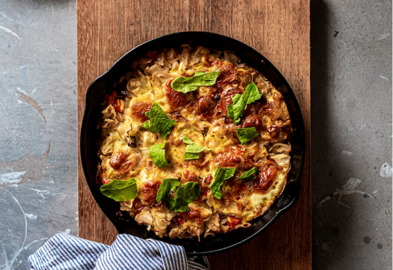 Fritata sa tikvicama i parmezanom