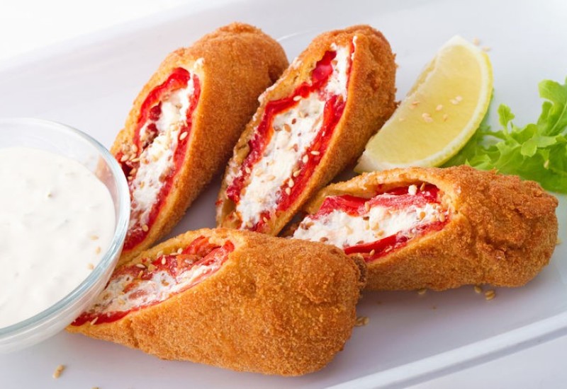 Pohovane paprike sa sirom