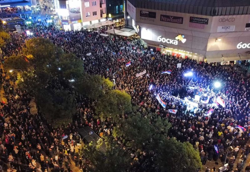 Protesti prelaze u tradicionalnu manifestaciju